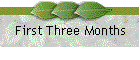 First Three Months